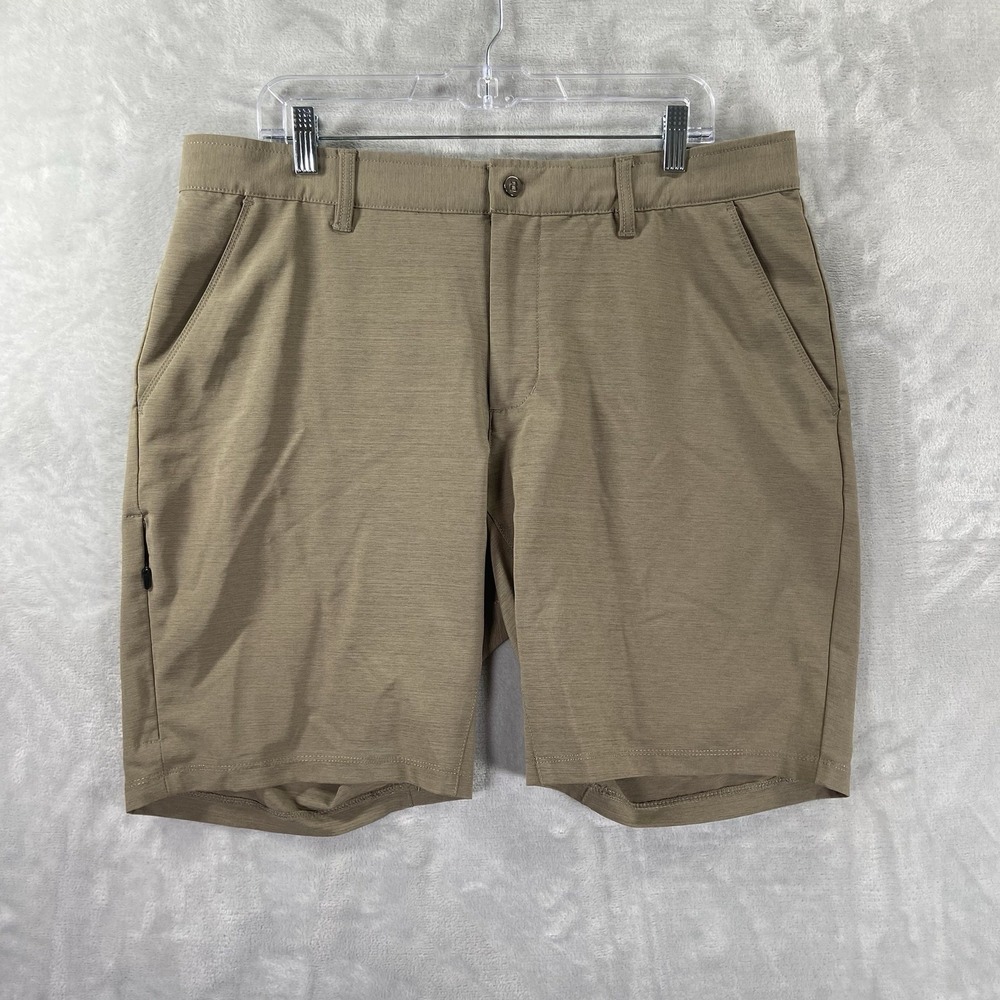 BYLT Basics Shorts men's 36 Kinetic Performance Chino 9" Inseam Modern Minimal